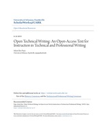 Open Technical Writing : An Open-Access Text for Instruction in Technical and Professional Writing